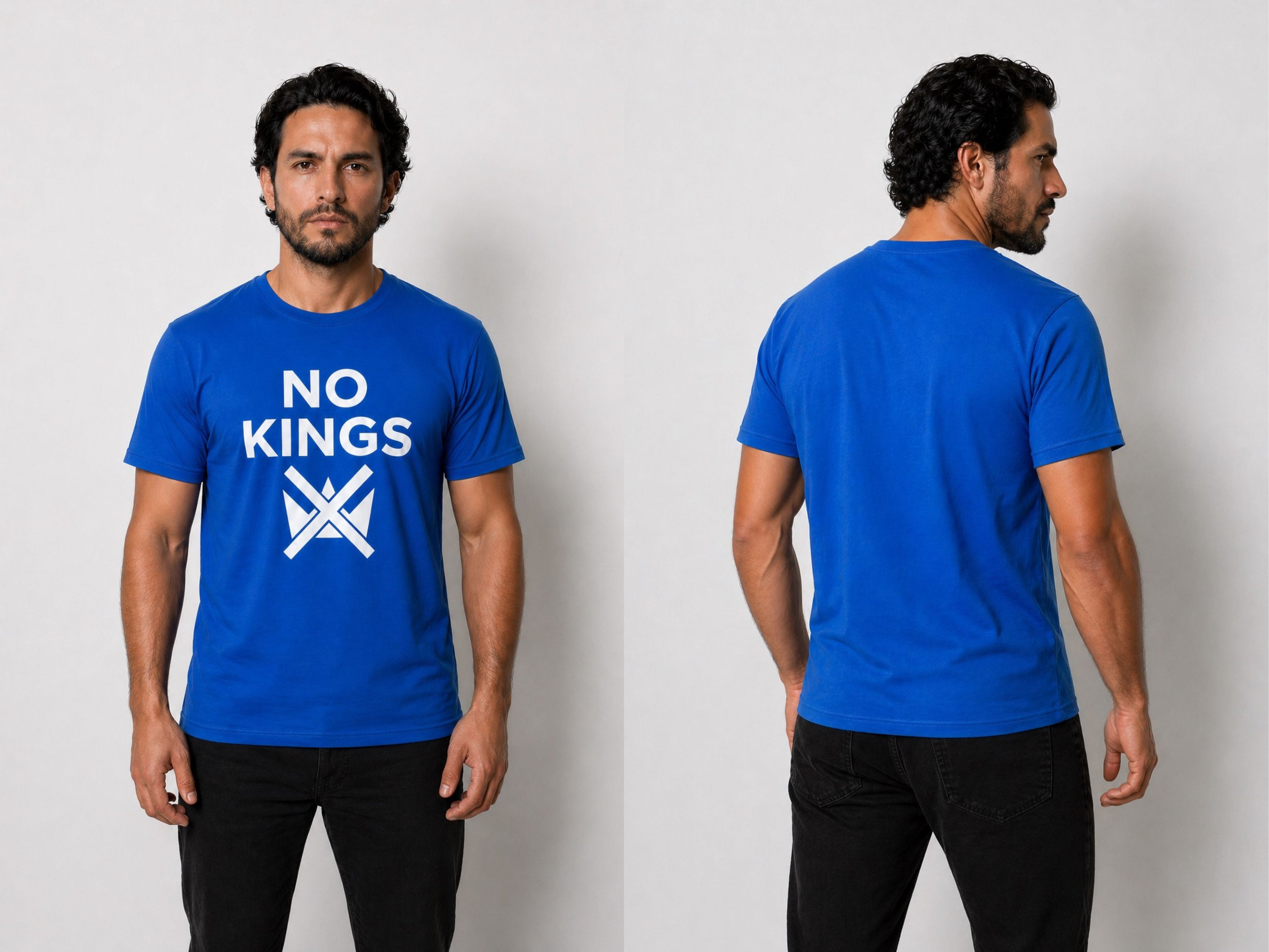 NO KINGS tee