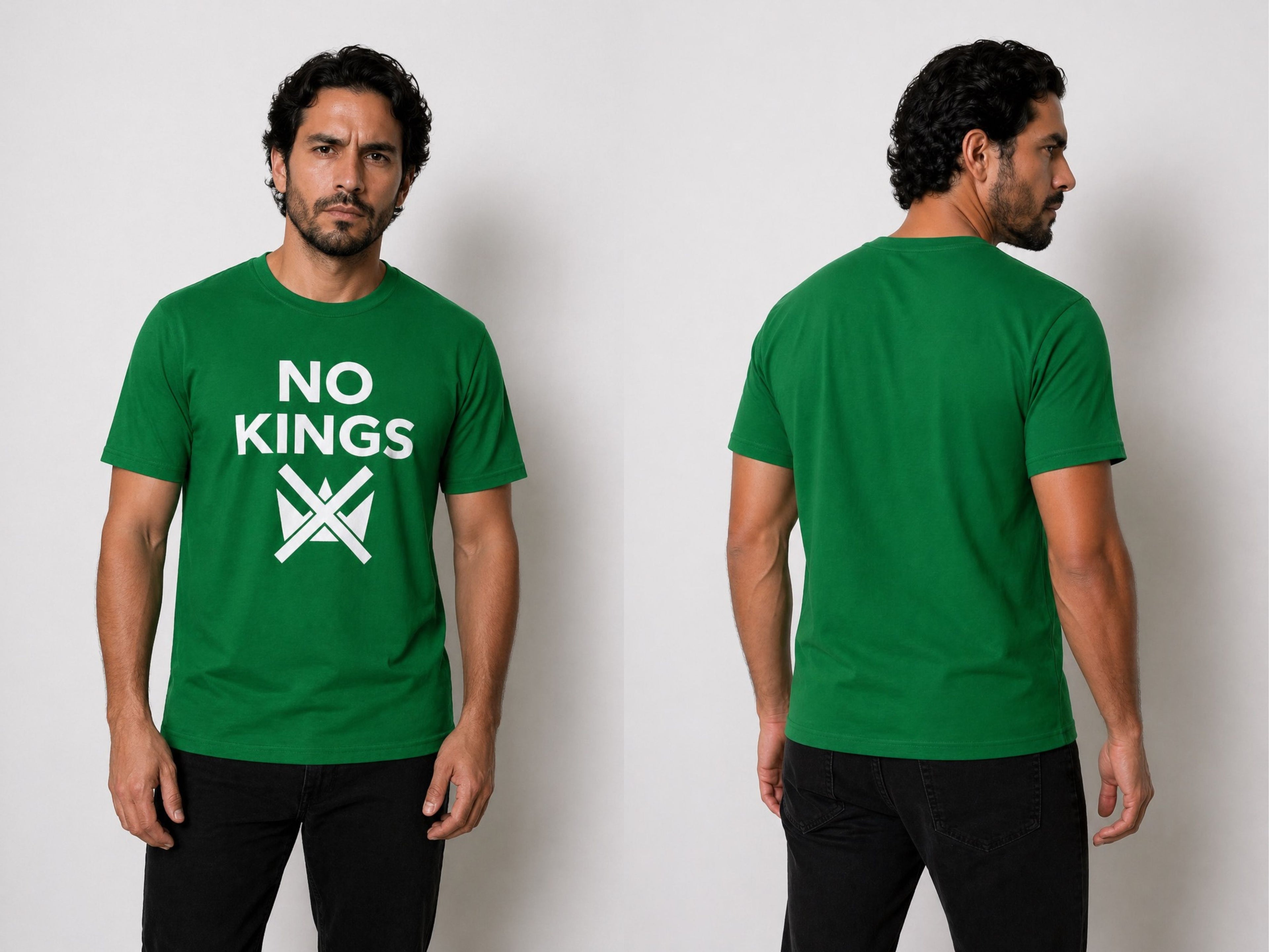 NO KINGS tee
